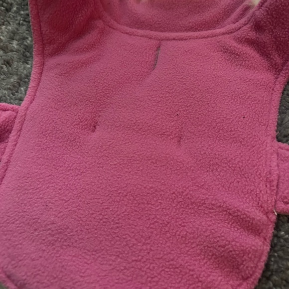 Doggie Fleece Lined Coat w/Faux fur collar - Picture 7 of 7